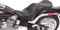 SADDLEMEN Seat - Explorer™ - Without Backrest - Stitched - Black - FLSTF '07-'17 806-12-0291