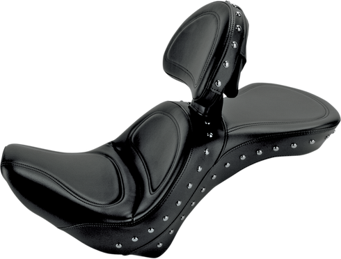 SADDLEMEN Explorer Special Seat - w/ Backrest - FLSTC '06-'17 800-23-040