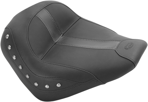 MUSTANG Solo Seat - Black - Vinyl - Studded - Scout '15-'24 75390