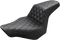 SADDLEMEN Step-Up Seat - Full Lattice Stitch - Black - FXSB 813-27-175