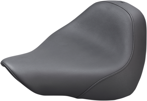 SADDLEMEN Seat - Renegade™ Solo - Black - Smooth - FL/FX '18-'24 818-27-002