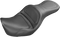 SADDLEMEN Seat - Explorer™ - Without Backrest - Stitched - Black - Dyna '06-'17 806-04-0291