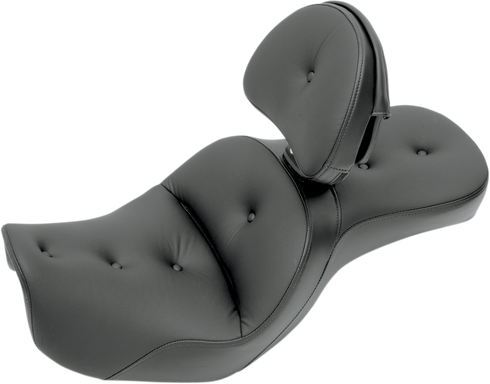 SADDLEMEN Explorer RoadSofa™ Seat - with Backrest - Dyna '06-'17 806-04-030RS