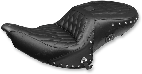 MUSTANG Heated Seat - Diamond - Driver's Backrest - Roadmaster '15-'24 79664
