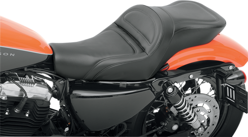 SADDLEMEN Seat - Explorer™ - Without Backrest - Stitched - Black - XL '04-'22 807-11-029