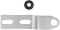 MUSTANG Seat Mount Bracket - Rear - FLST 78116
