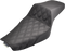 SADDLEMEN Step-Up Seat - Front Lattice Stitch - Black - XL 807-11-172