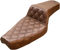 SADDLEMEN Step-Up Seat - Front Lattice Stitch - Brown - XL 807-03-172BR