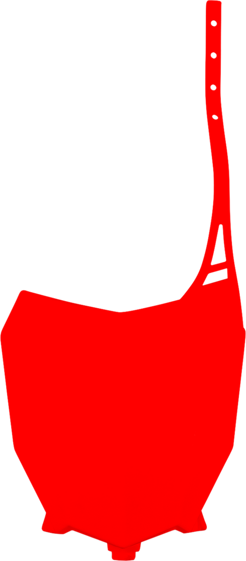 UFO Front Number Plate - Red HO05602-070