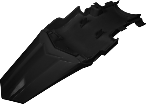 UFO MX Rear Fender - Black - Honda - CRF '19-'26 HO04699-001
