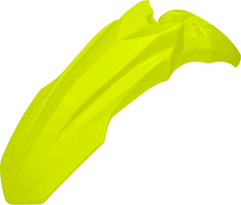 UFO Front Fender - Fluorescent Yellow - Honda - CRF '19-'26 HO04698-DFLU