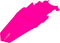 UFO MX Rear Fender - Fluorescent Pink - Honda - CRF '19-'26 HO04699-P