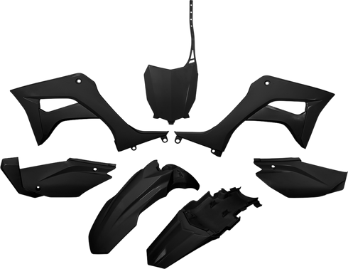 UFO Replacement Body Kit - Black - Honda - CRF '19-'26 HOKIT124-001