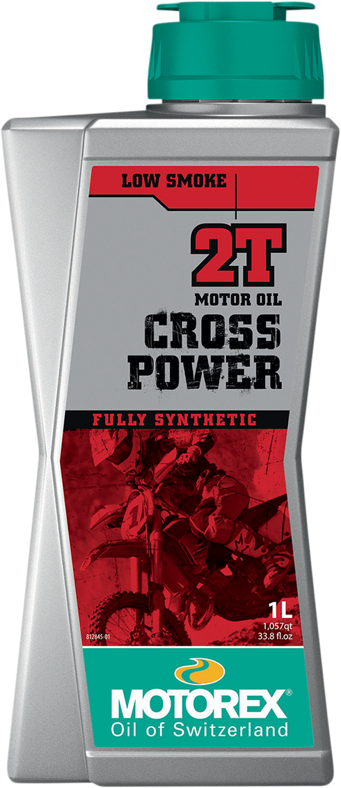 MOTOREX Cross Power Synthetic 2T Oil - 1L 308092