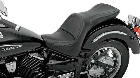 SADDLEMEN Seat - Explorer™ - without Backrest - Stitched - Black - XVS1100 Y3150JS
