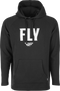 FLY RACING Fly Weekender Pullover Hoodie Black/White Sm - 354-0010S