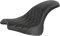 SADDLEMEN Profiler Seat - Front Lattice/Rear Smooth - Black - FXFB/S '18-'23 818-28-149
