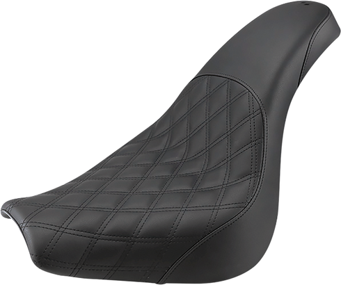 SADDLEMEN Profiler Seat - Front Lattice/Rear Smooth - Black - FXBR/S '18-'20 818-31-149
