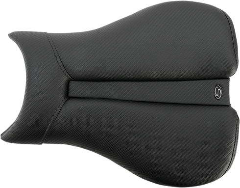 SADDLEMEN Gel Channel™ Track Carbon Fiber Sport Seat - Black - Triumph 0810-T014