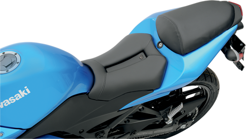 SADDLEMEN Gel Channel™ Track Carbon Fiber Sport Seat - Black - ZX10R 0810-K036