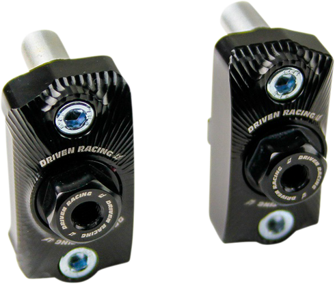 DRIVEN RACING Captive Axle Block Sliders - Black DRCAX-202BK