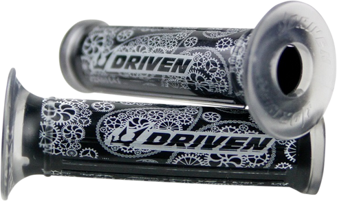 DRIVEN RACING Bandana Grips - Black D335 BK