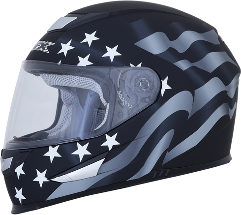 AFX FX-99 Helmet - Flag - Stealth - Small 0101-11356