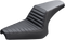 SADDLEMEN Step-Up Seat - Front Tuck-n-Roll - Black Y13-16-171