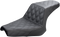 SADDLEMEN Step-Up Seat - Full Lattice Stitch - Black - Bolt '13-'24 Y13-16-175