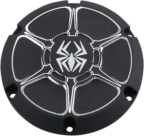 REKLUSE Derby Cover - Wrinkle Black - Sportster RMS-0515002