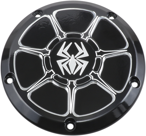 REKLUSE Derby Cover - Gloss Black - Big Twin RMS-0515003