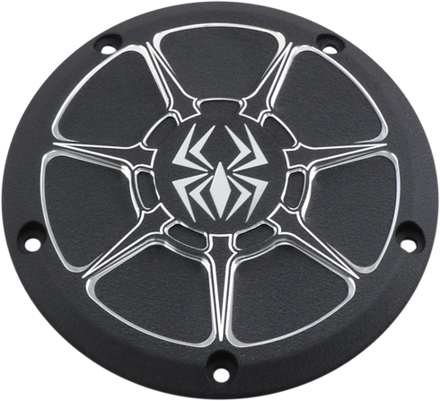 REKLUSE Derby Cover - Wrinkle Black - Touring/Trike RMS-0515006