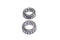 Motorshop Fork Neck Cup Bearing Set - 12-0384