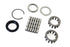 Motorshop Crankcase Sprocket Shaft Hardware Kit - 12-0409