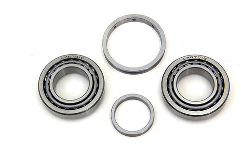 Motorshop Left Crankcase Main Bearing Set - 12-0427