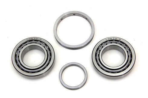 Motorshop Left Crankcase Main Bearing Set - 12-0427