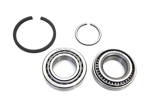 Motorshop Left Crankcase Main Bearing Set - 12-0428