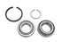 Motorshop Left Crankcase Main Bearing Set - 12-0428
