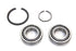 Motorshop Left Crankcase Main Bearing Set - 12-0431