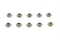 Motorshop Tail Lamp Mount Nuts - 12-0575