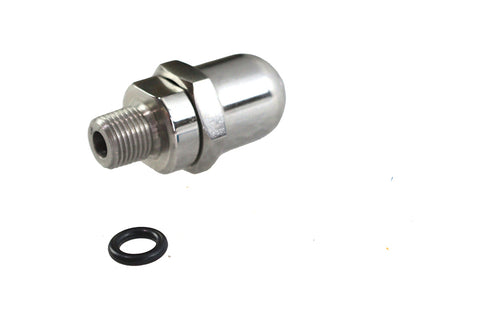 V-Twin Oil Pump Pressure Valve Stainless Steel - 12-0791