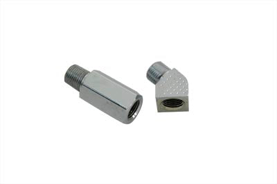 Motorshop Chrome Oil Gauge Fitting - 12-1413