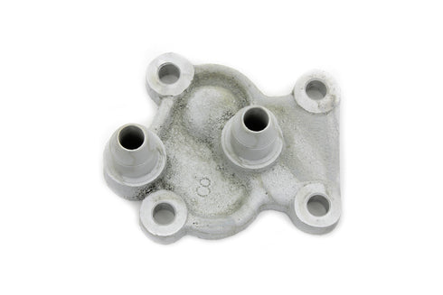 Motorshop Cadmium Plated Replica Oil Pump Cover - 12-1545