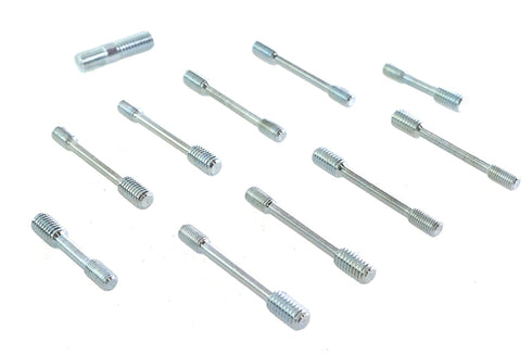 Motorshop Rocker Box Cover Zinc Finish Stud Set - 12-2106