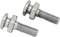 MUSTANG Chrome Road King Seat Bolts - '95-'98 78028