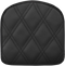 SADDLEMEN Sissy Bar Pad - Lattice Stitched - Black 040843