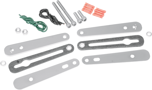 SADDLEMEN Turn Signal Relocation Kit - Softail - Chrome 2020-0351