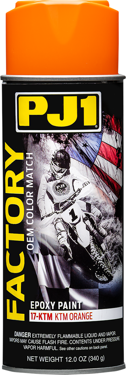 PJ1/VHT Factory Match Paint - KTM Orange '17-'18 - 12 oz. net wt. - Aerosol 17-KTM