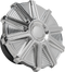 ARLEN NESS Vented Gas Cap - 10 Gauge - Chrome 701-001