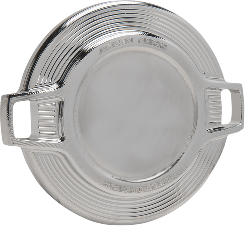 ARLEN NESS Vented Gas Cap - Bar - Chrome 701-009